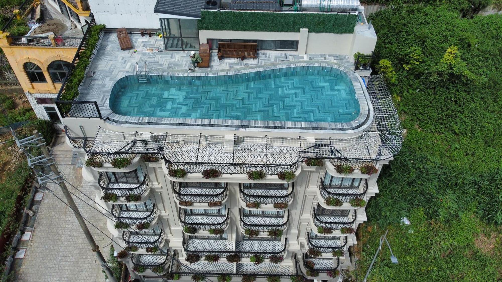 Fansipan View Hotel Sapa Exteriör bild