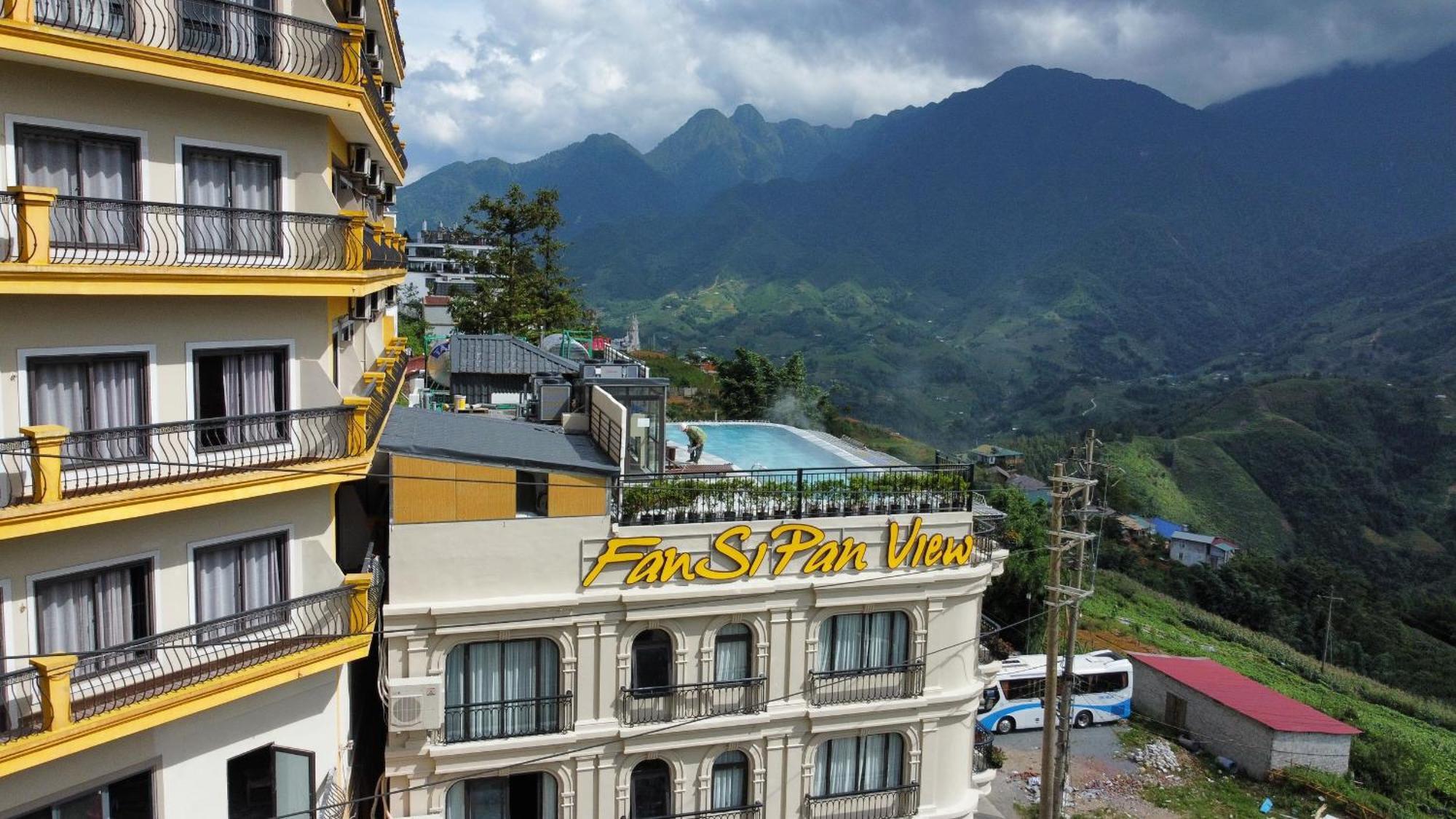 Fansipan View Hotel Sapa Exteriör bild