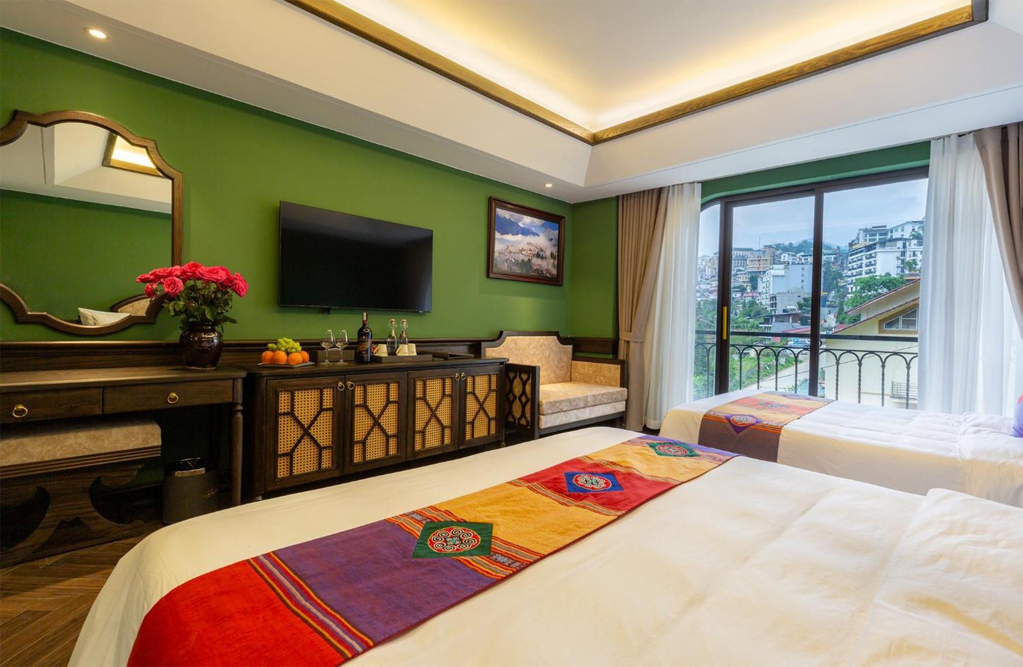 Fansipan View Hotel Sapa Exteriör bild