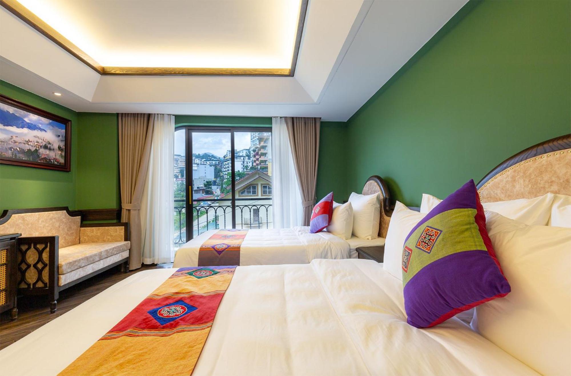 Fansipan View Hotel Sapa Exteriör bild