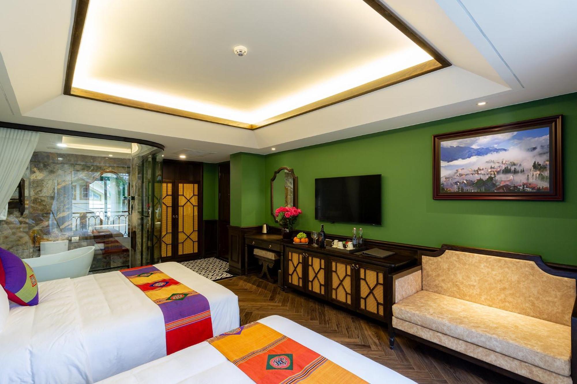 Fansipan View Hotel Sapa Exteriör bild