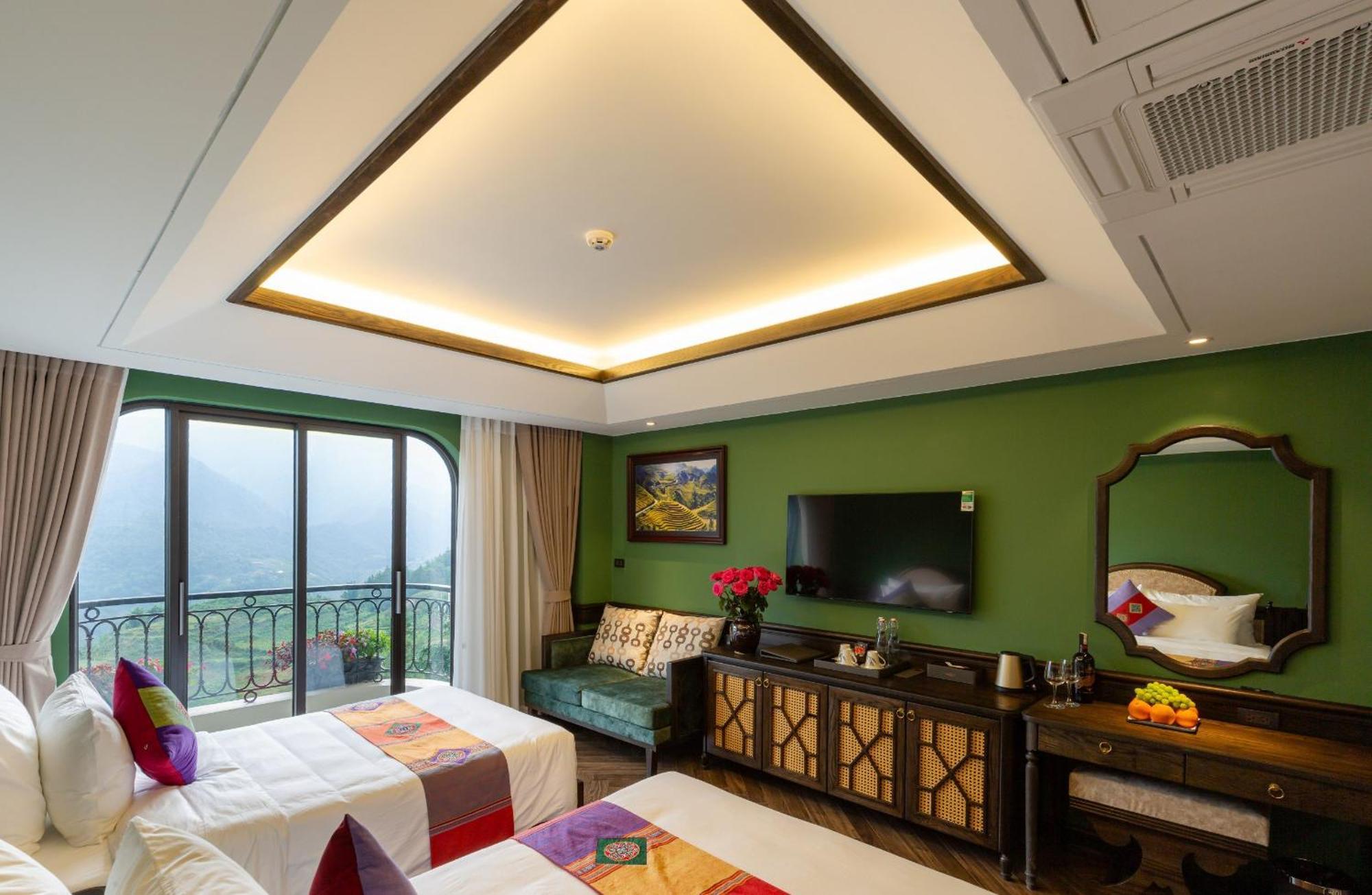 Fansipan View Hotel Sapa Exteriör bild