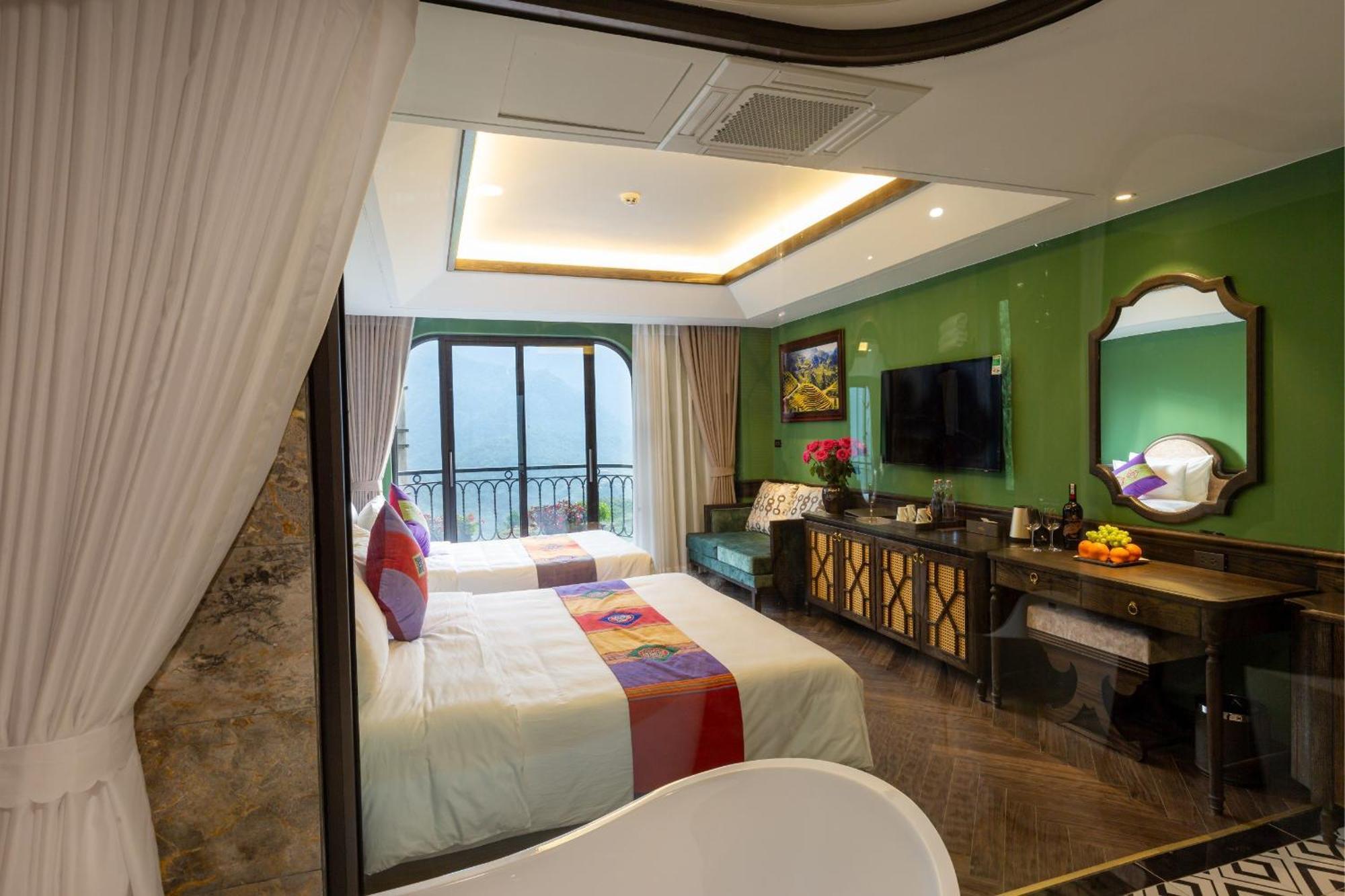 Fansipan View Hotel Sapa Exteriör bild