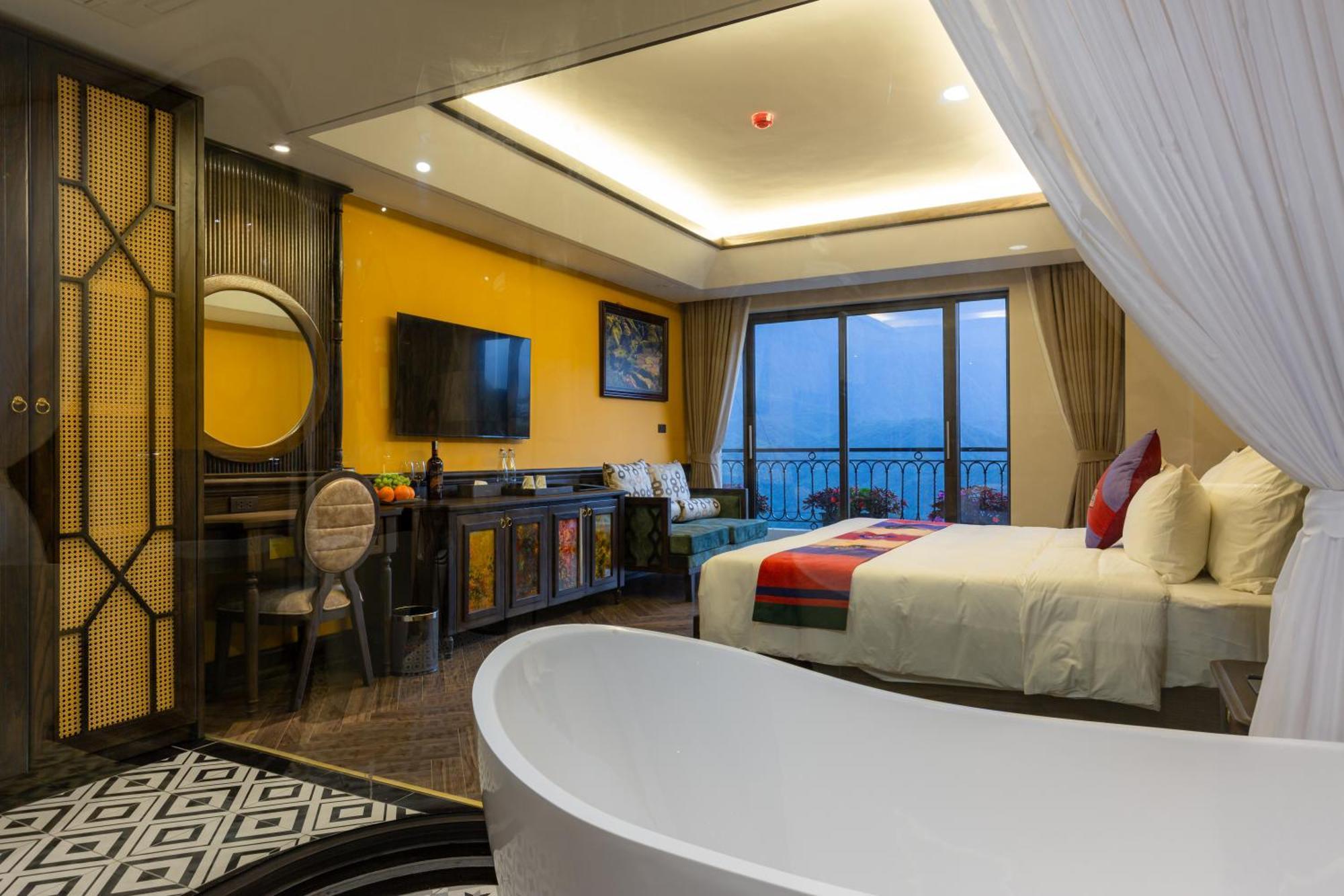 Fansipan View Hotel Sapa Exteriör bild